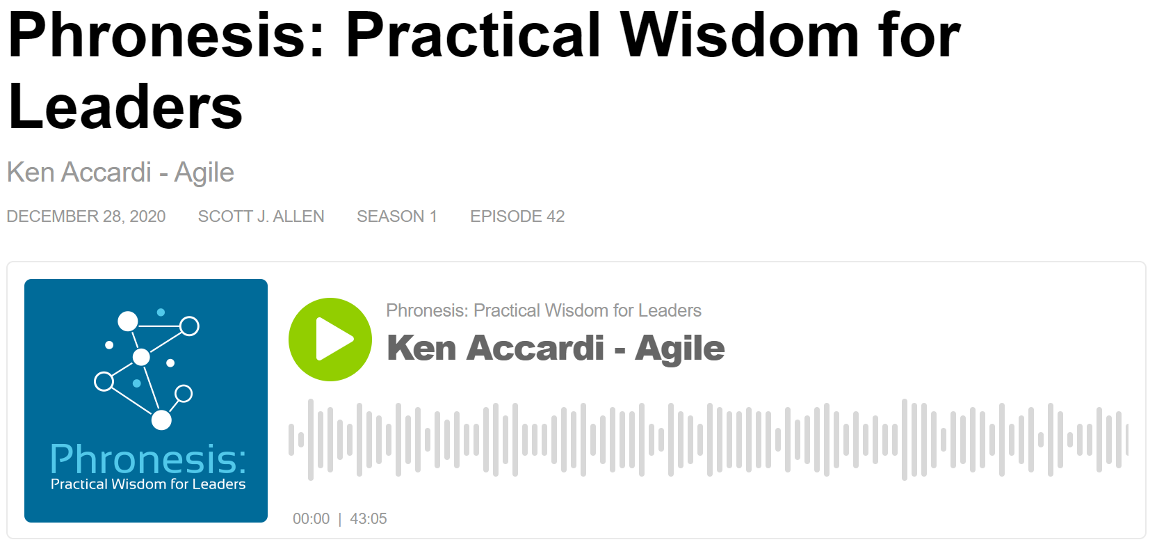 Agile Podcast for Home Care Leaders