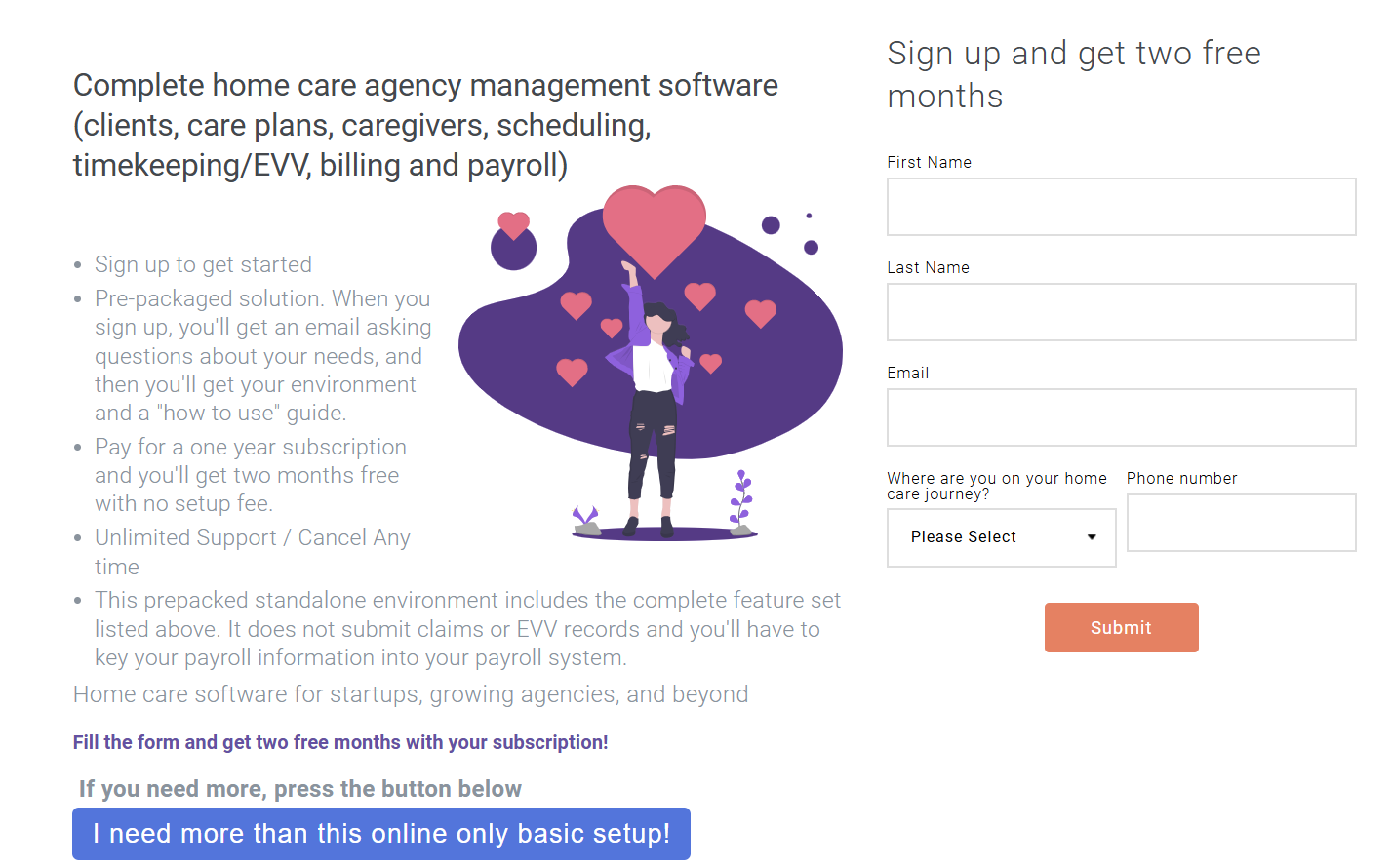 Home Care Software Two Free Months