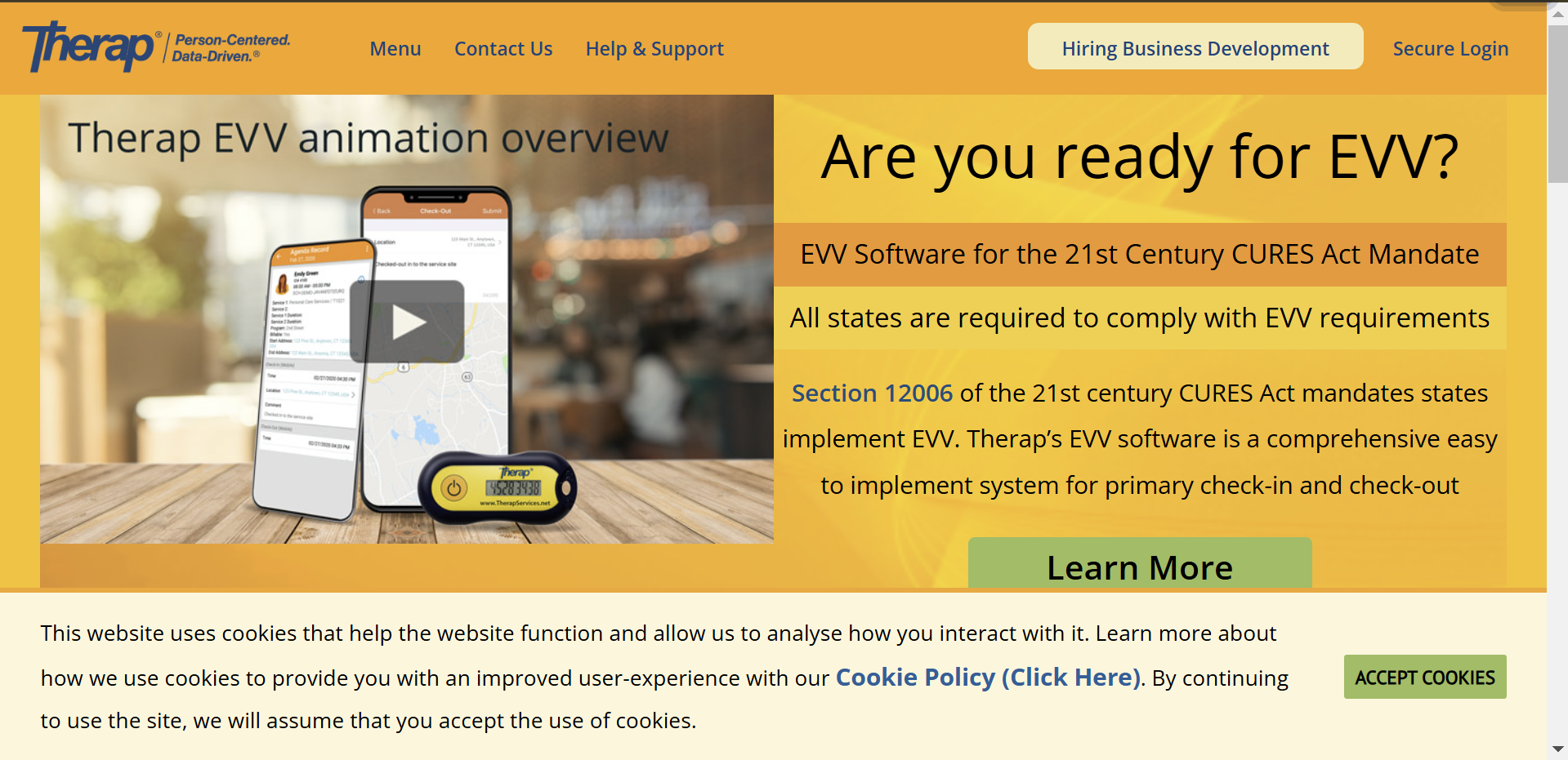 Therap EVV System