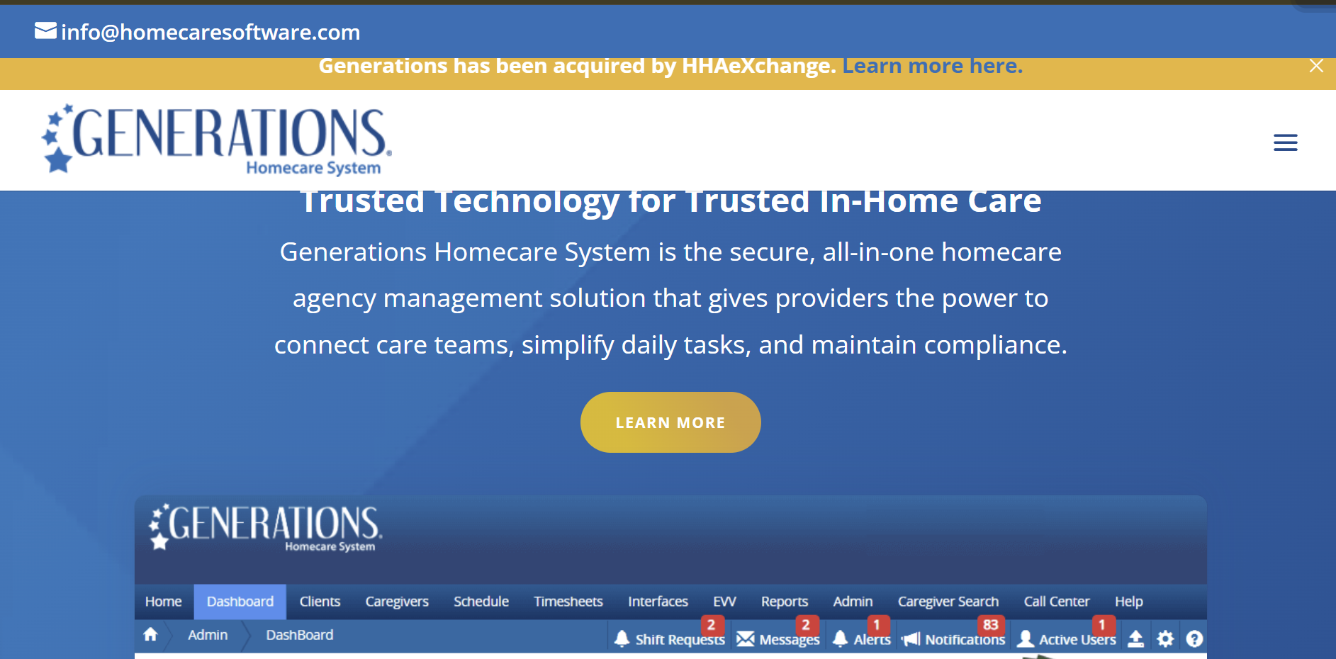 Generations Homecare EVV