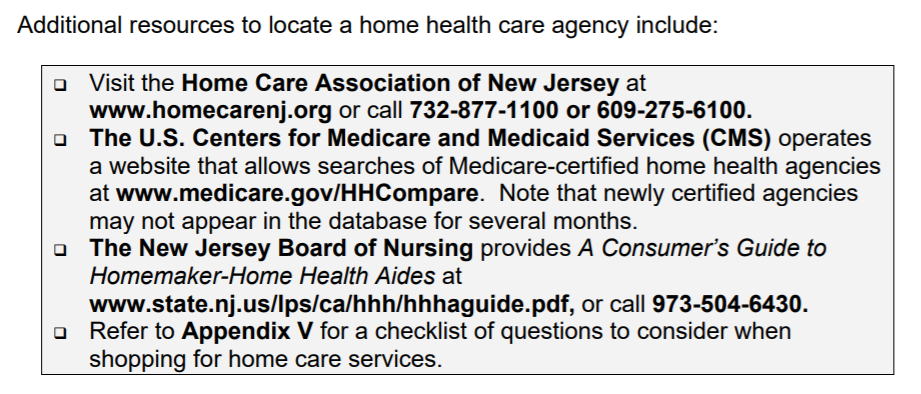 New Jersey Home Health 