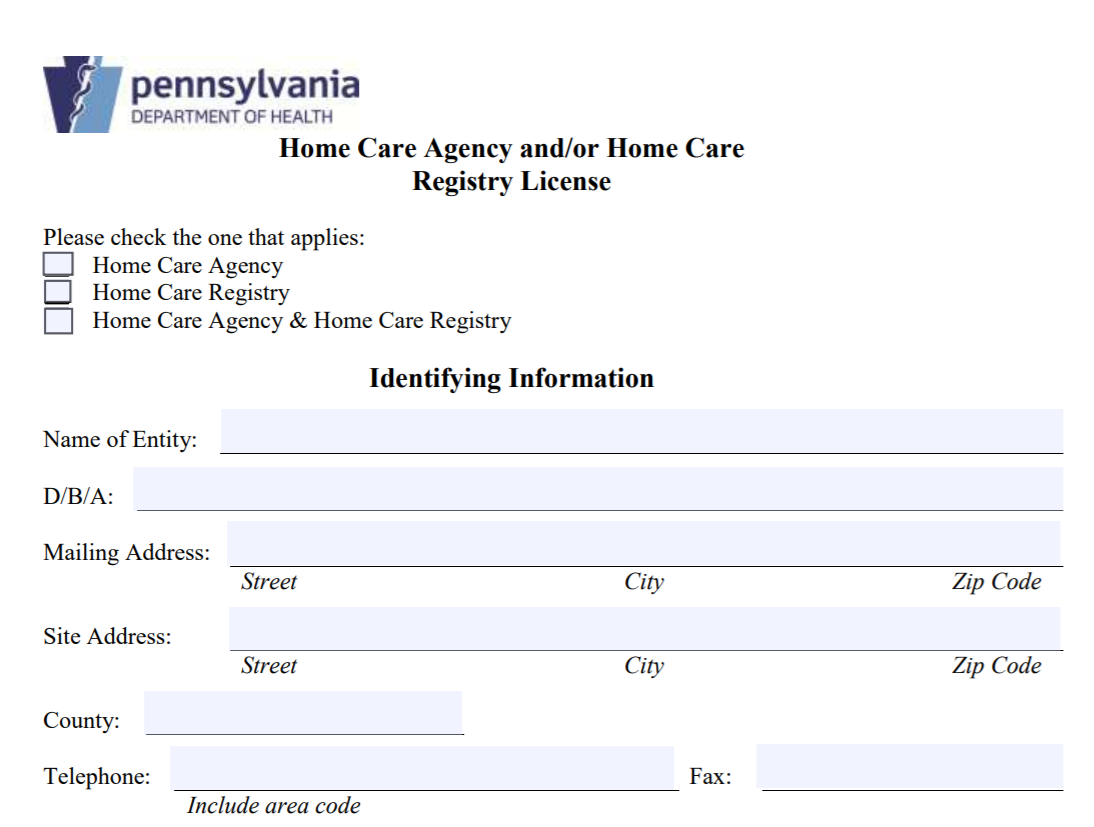 Pennsylvania Home Care