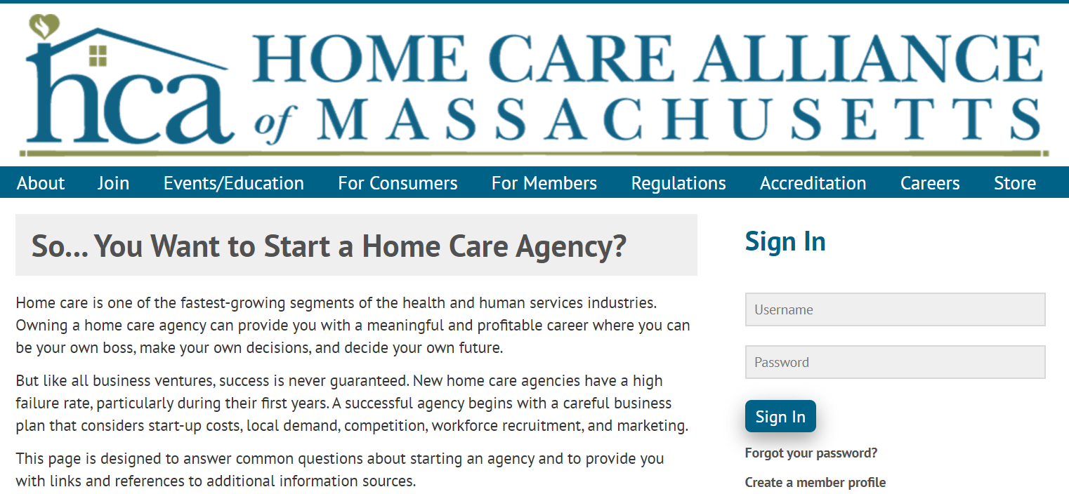 Home Care Massachusetts