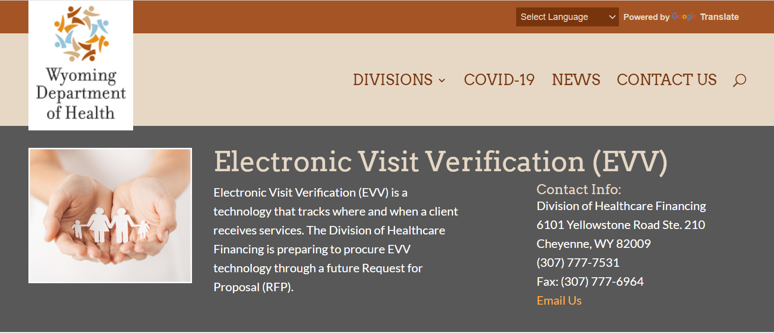 Wyoming Medicaid EVV